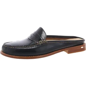 Wynn Mens Embellished Leather Loafers