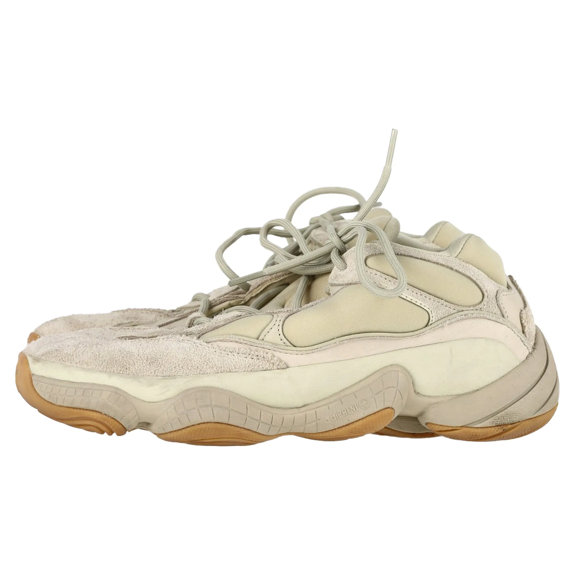 Yeezy 500 Stone Sneakers in Grey Suede